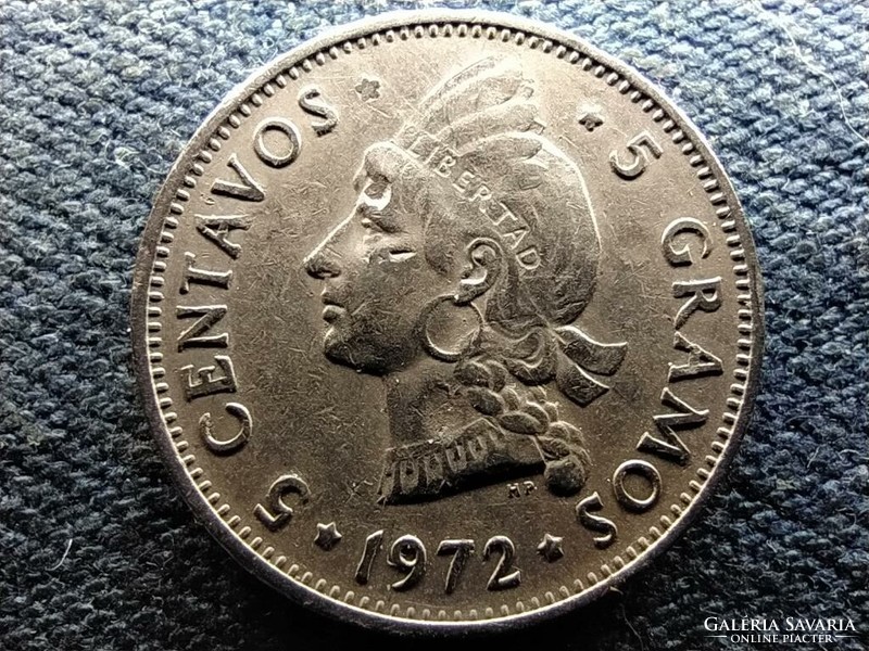Dominika 5 centavó 1972 (id66727)