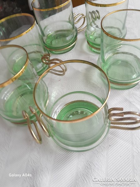 Green glass 2 dl 6 pieces 3000ft