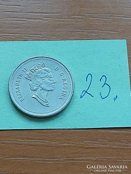 Canada 5 cents 1999 beaver 23.