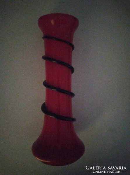 Loetz or kralik tango vase with snake