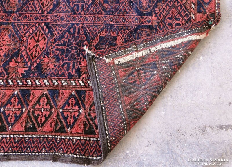 0C530 Gyönyörű antik kézi szövésű perzsa szőnyeg