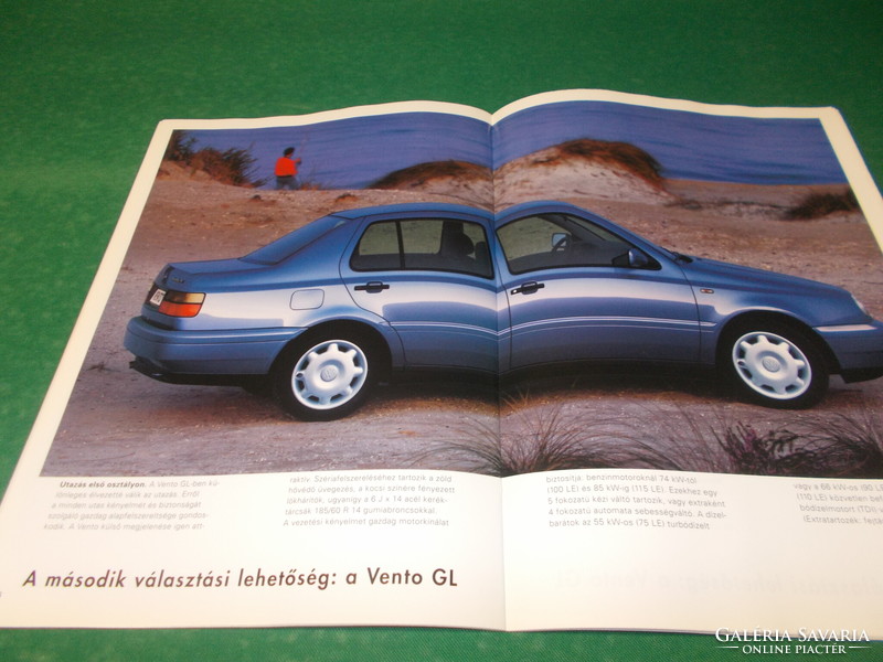 Vw vento car brochure, car catalog, Hungarian