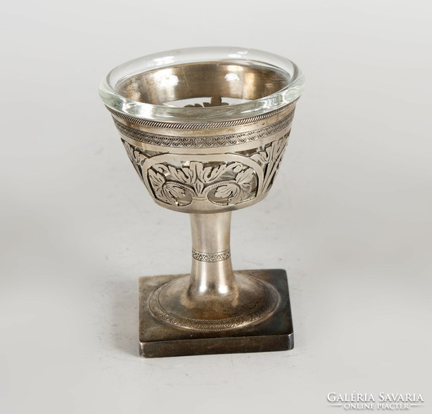 Silver antique Viennese table spice holder