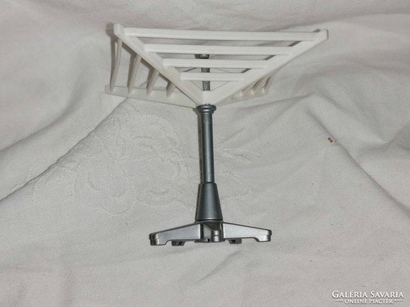 Retro, plastic clothes dryer for doll house,