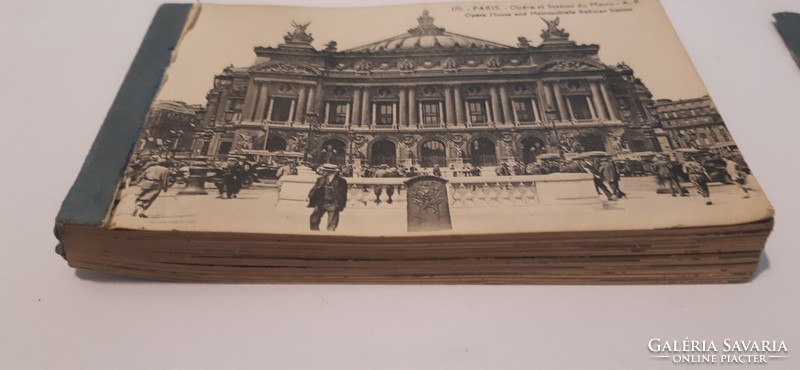 Párizsi képeslap album 1910-20 körüli eladó