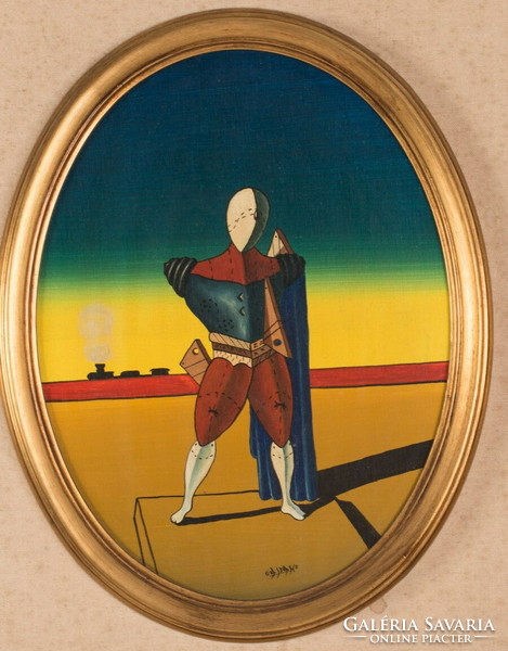Surrealist painter Giorgio de Chirico 