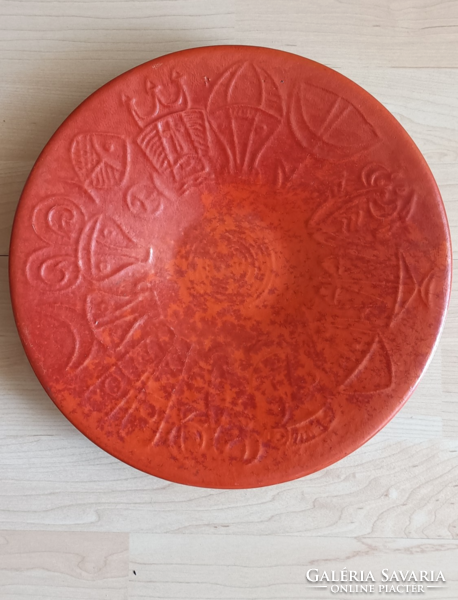Tófej horoscope ceramic plate