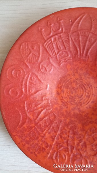 Tófej horoscope ceramic plate