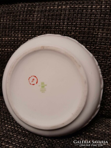 Zsolnay white ashtray, ashtray