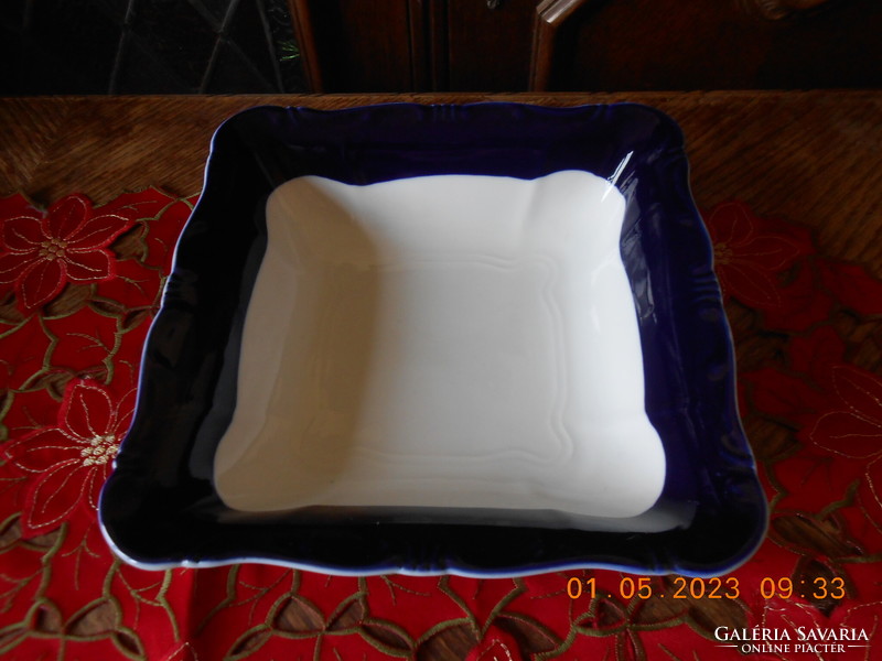 Zsolnay pompadour base glaze side dish