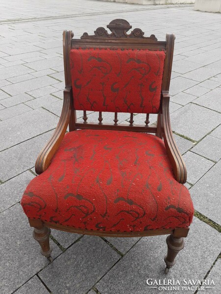 4 Pcs. Small German armchair.