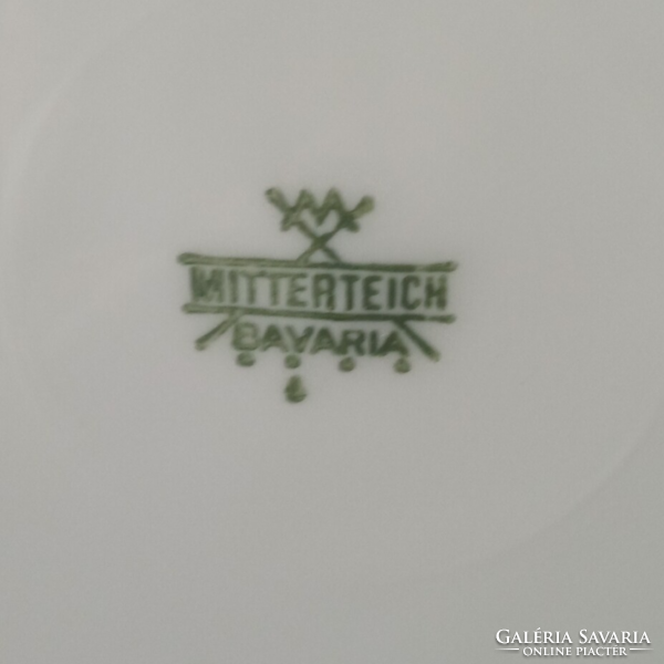 Hand painted German plate