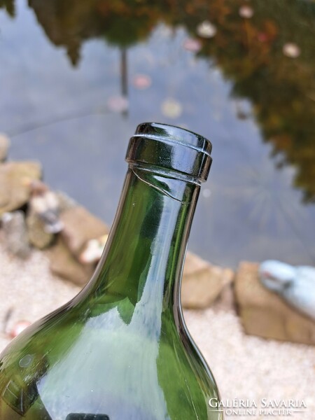 Ritka Domoszlói borosüveg üveg palack Gyűjtői ritkaság bor