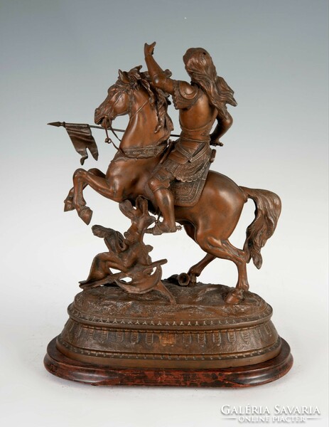 Jeanne d’Arc – Az Orléans-i szűz lovas szobra