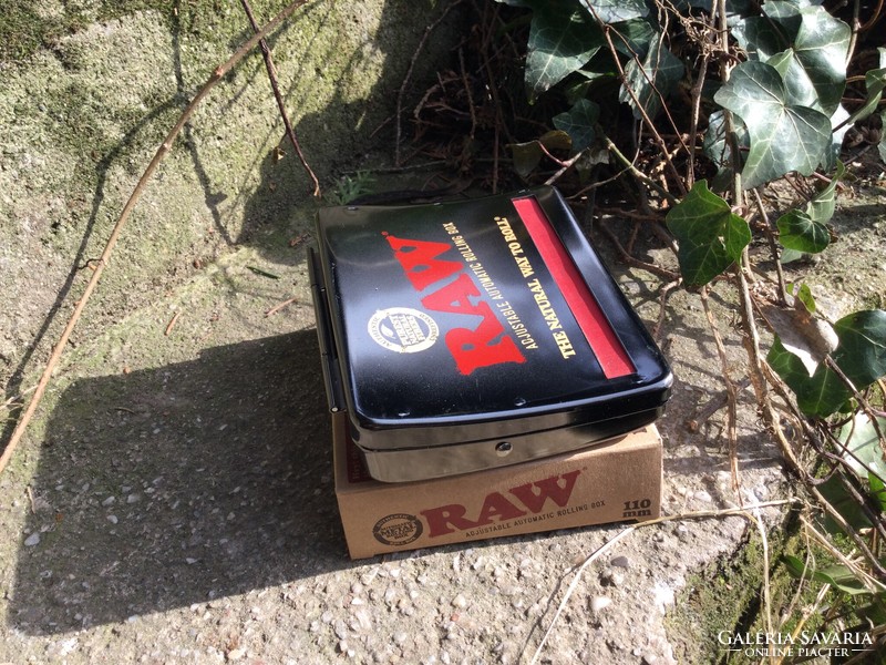 RAW fém cigarettasodró dohány tároló cigaretta