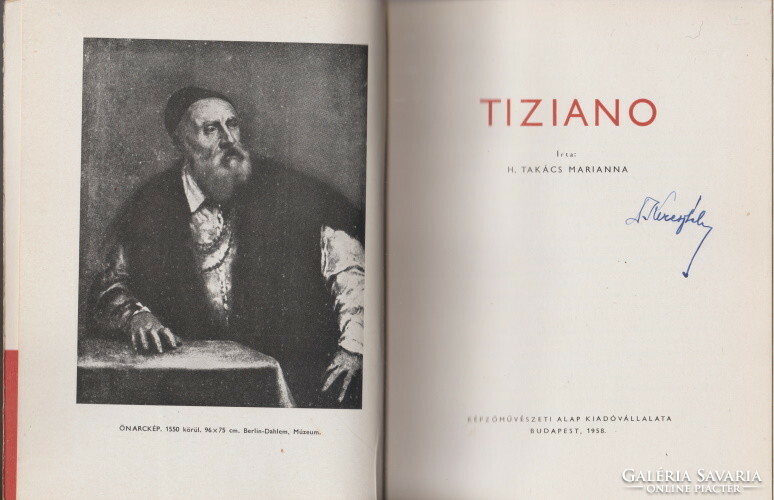 H. Takács marianna: tiziano