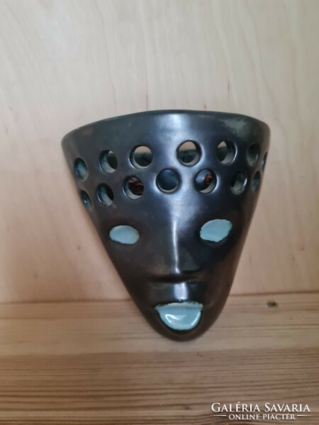 Industrial artist ceramic mask