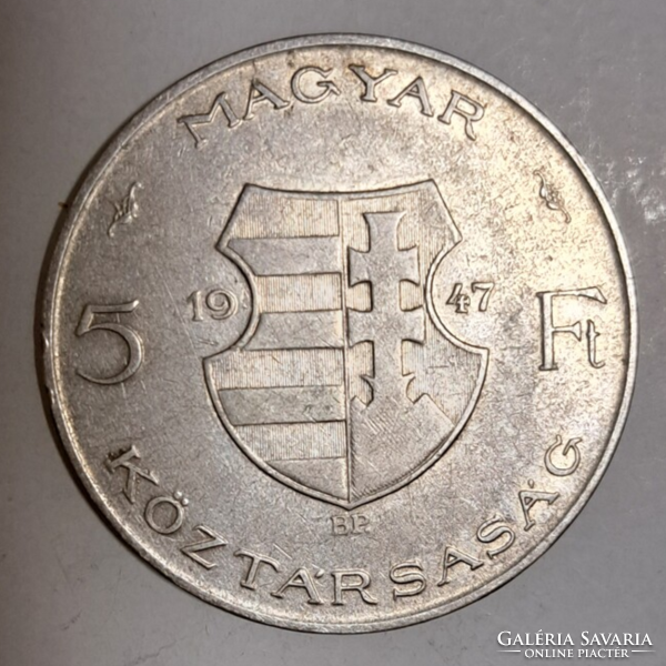 1947 Silver Kossuth 5 forints (92)