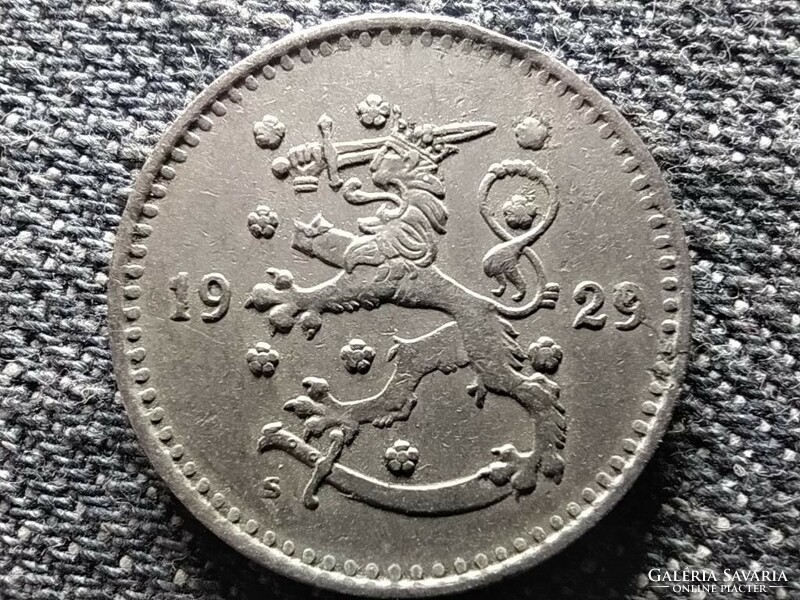 Finnország 1 Márka 1929 S (id44099)