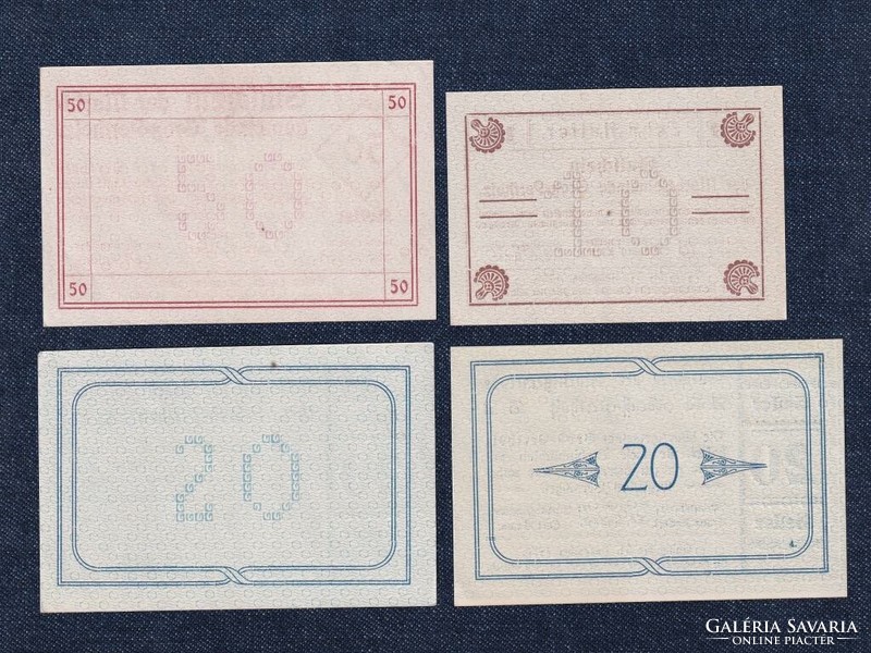 Austria 4-piece emergency money set 1920 (id77704)