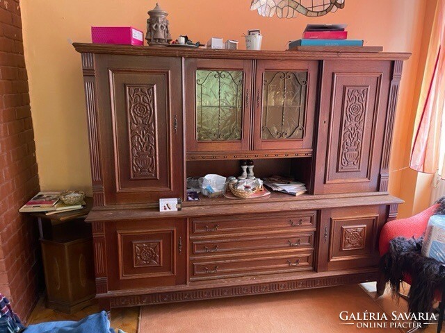 Cherry wood sideboard