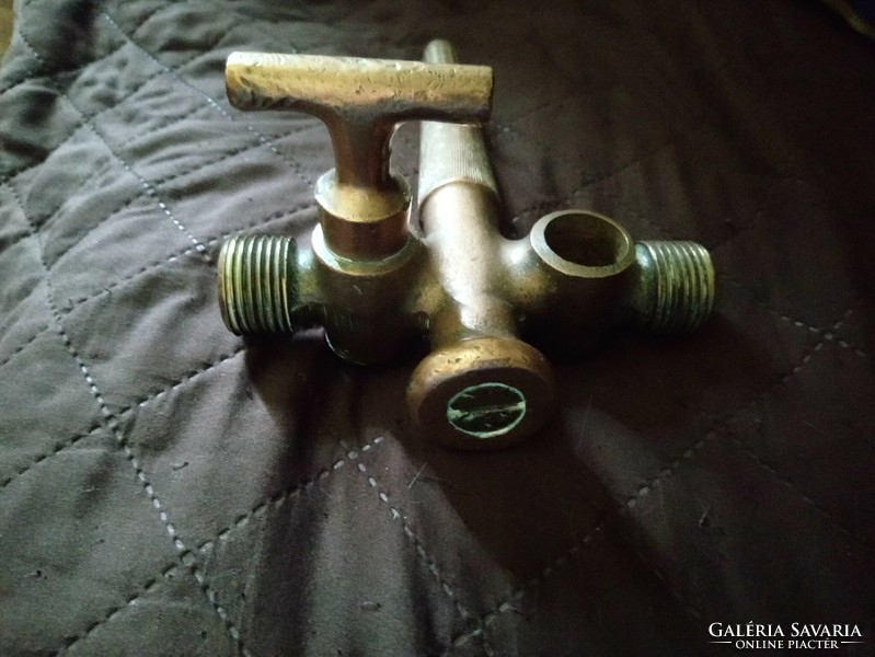 Huge copper tap, marked