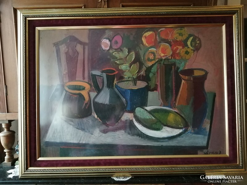 Józsa János still life 1963