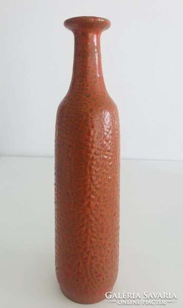 Pesthidegkút retro ceramic vase floor vase