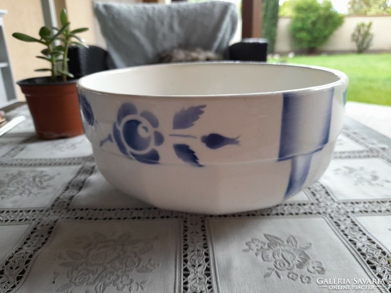 Granite blue rose bowl