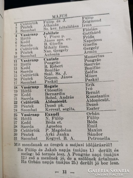 Arany és Ezüstkalászos gazdák Évkönyve 1941.1 évfolyam! Ritka!