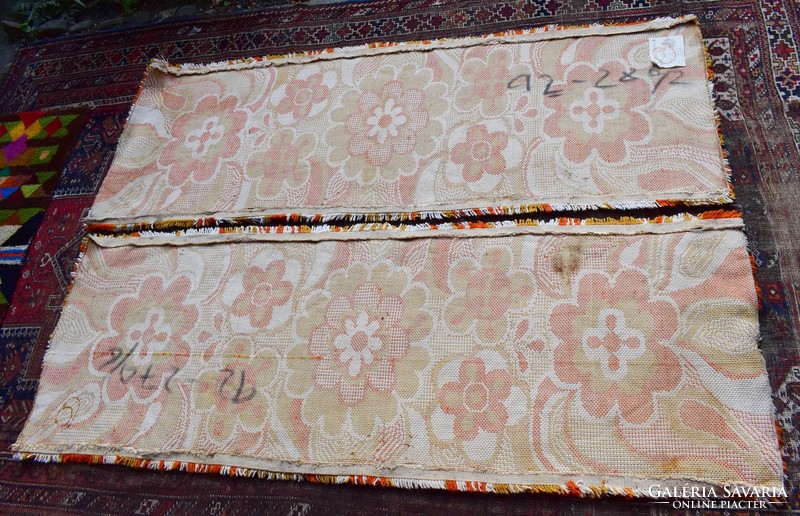 Retro pattern wall protector, wall decoration, mid century modern Sopron carpet factory suba 192x68cm x2 pcs. In pairs