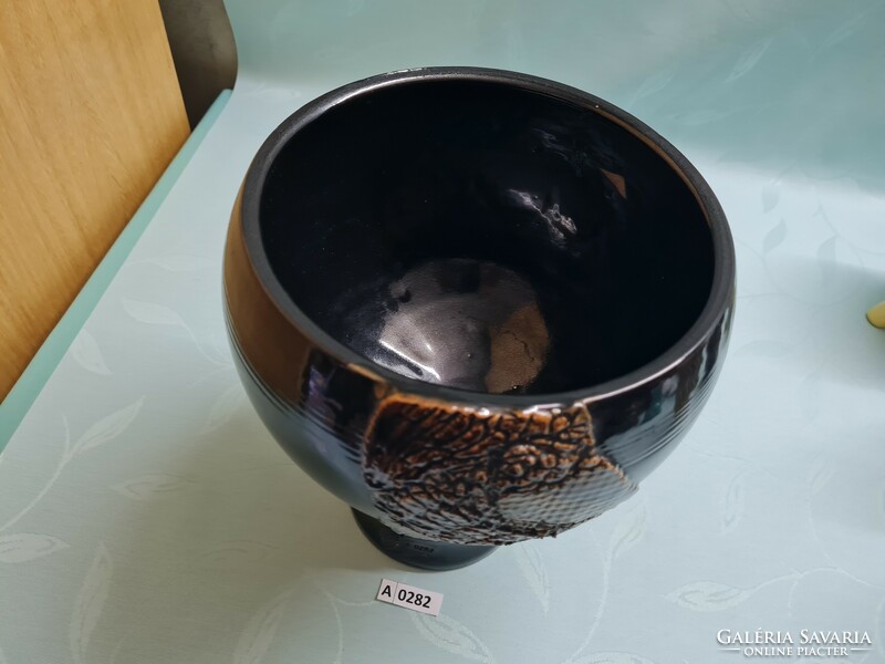 A0282 ceramic kaspo with seal 25 cm