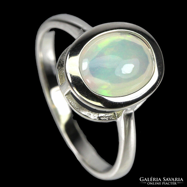 57 And real fire opal 925 silver ring