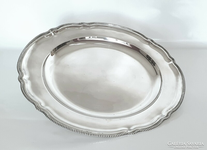 Huge silver (800) bachruch tray set