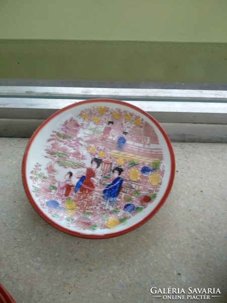 Porcelain cookie plates, Japanese