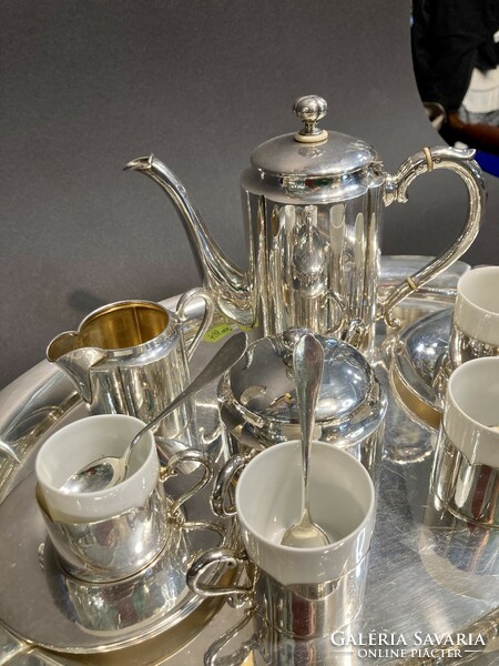 Silver coffee set