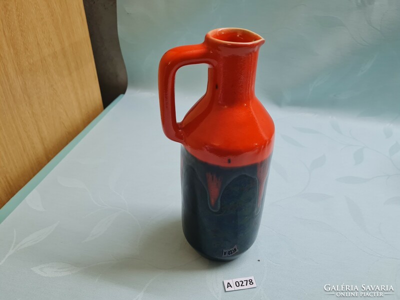 A0278 lake head ceramic wine pourer 25 cm