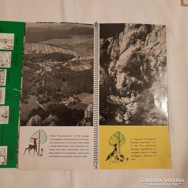 Tourist publication of the Pilis Pest County Tourism Office (design and graphics by István Czeglédi)