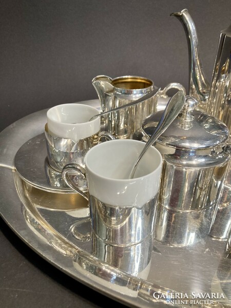 Silver coffee set