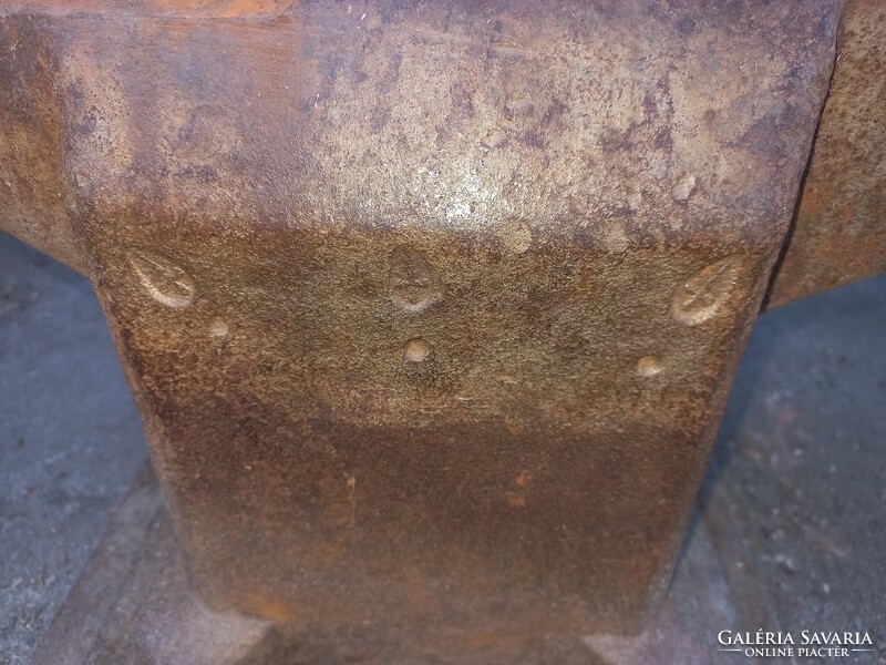 Antique marked anvil