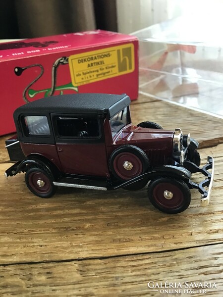 Régi RIO olasz fiat 508 “balilla” 1932-37 moder autó dobozában, ritka!