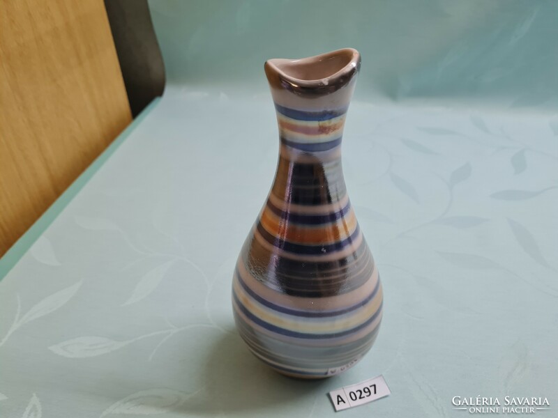 A0297 applied art vase 21 cm