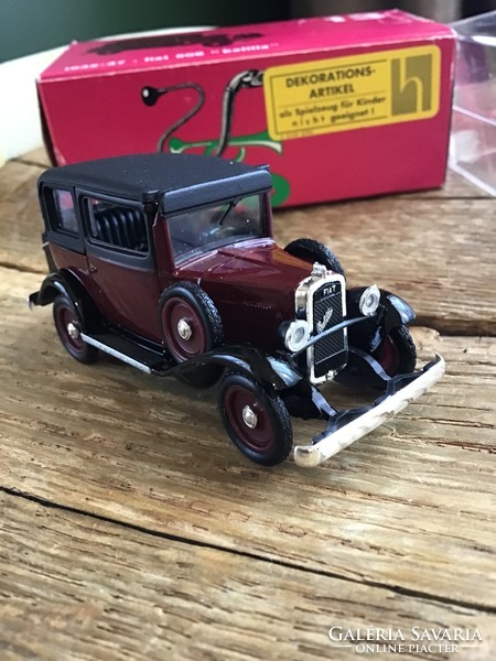 Régi RIO olasz fiat 508 “balilla” 1932-37 moder autó dobozában, ritka!