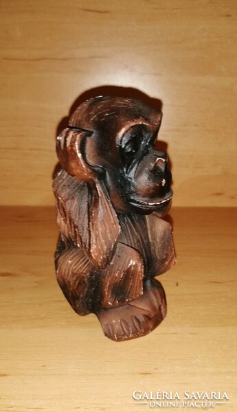 Monkey figurine made of resin - 11 cm high (22/d)