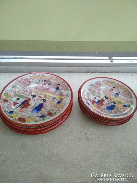 Porcelain cookie plates, Japanese