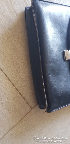 Leather akata, document bag