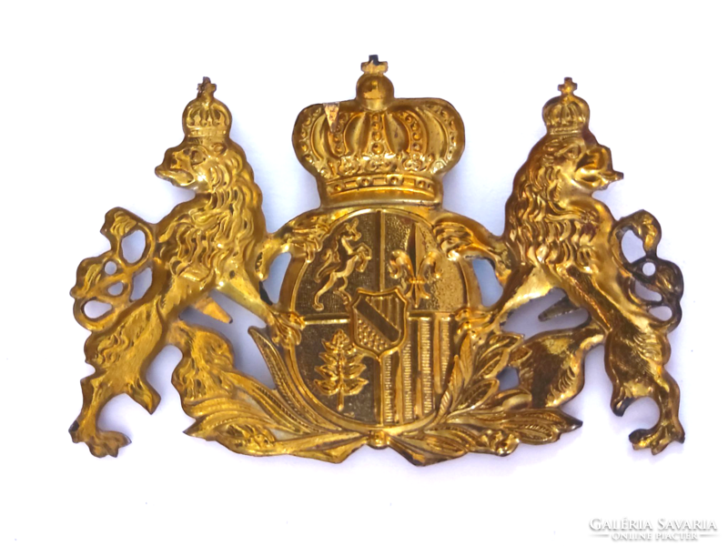 Coat of arms gilded