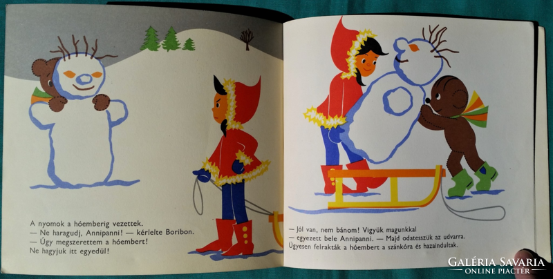 Veronika Marek: annipanni, it's snowing! - 1970s - children's and youth literature > fairy tales >