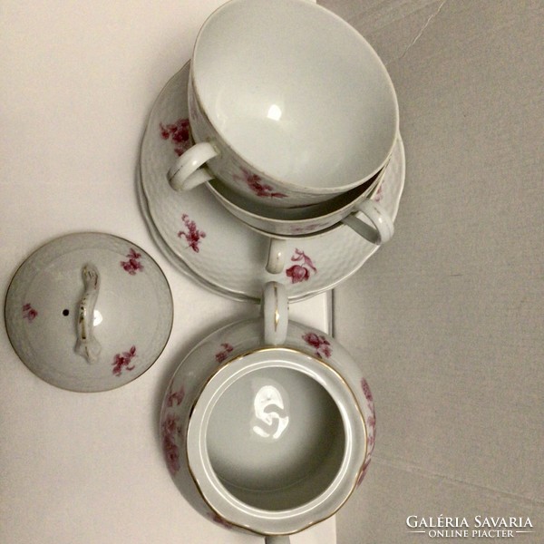 Antique Meissen tea set