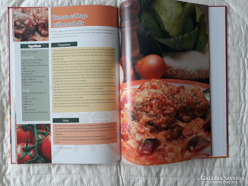 Home-made meals - large new cookery book (24x34 cm)
